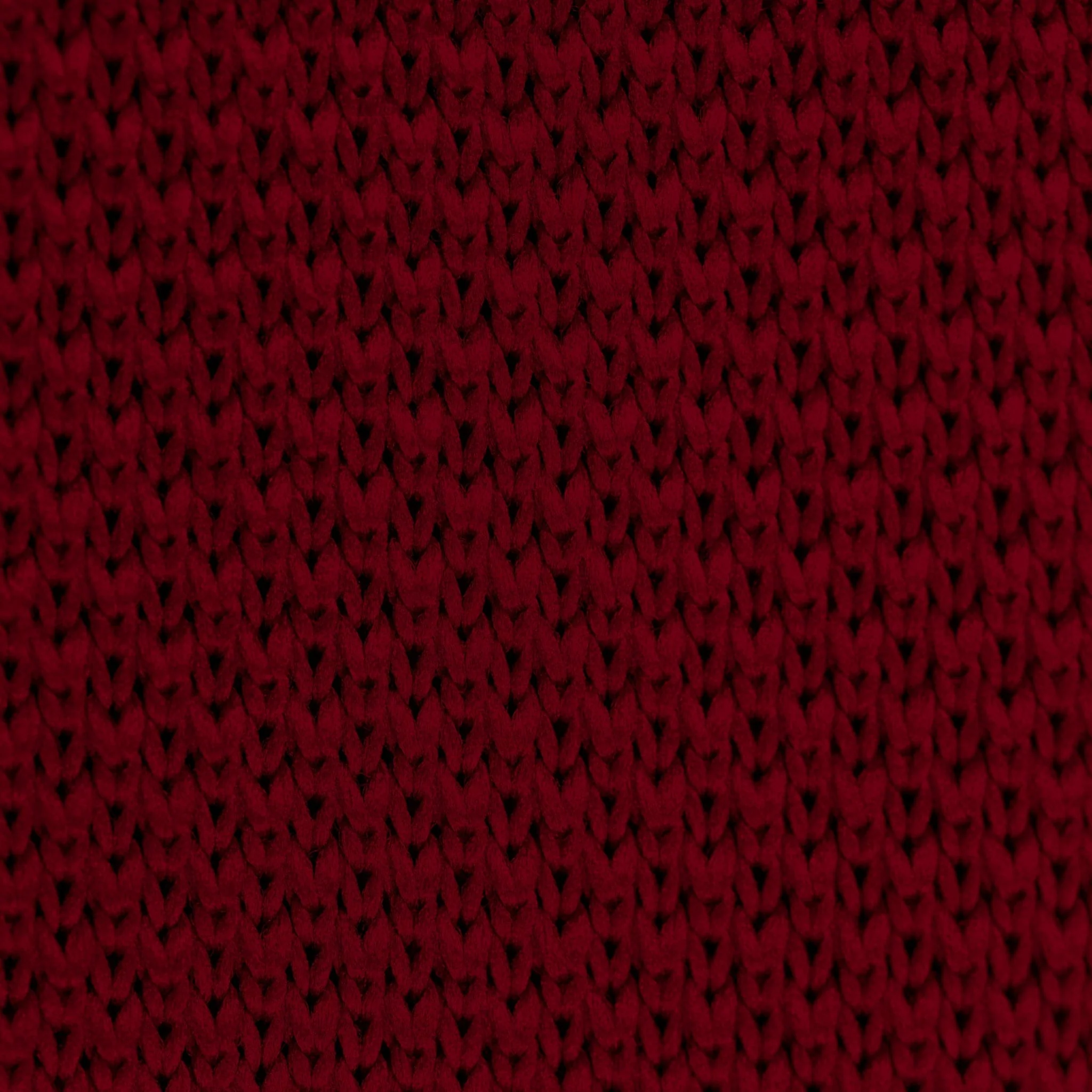 Burgundy knitted bow tie - Image 6