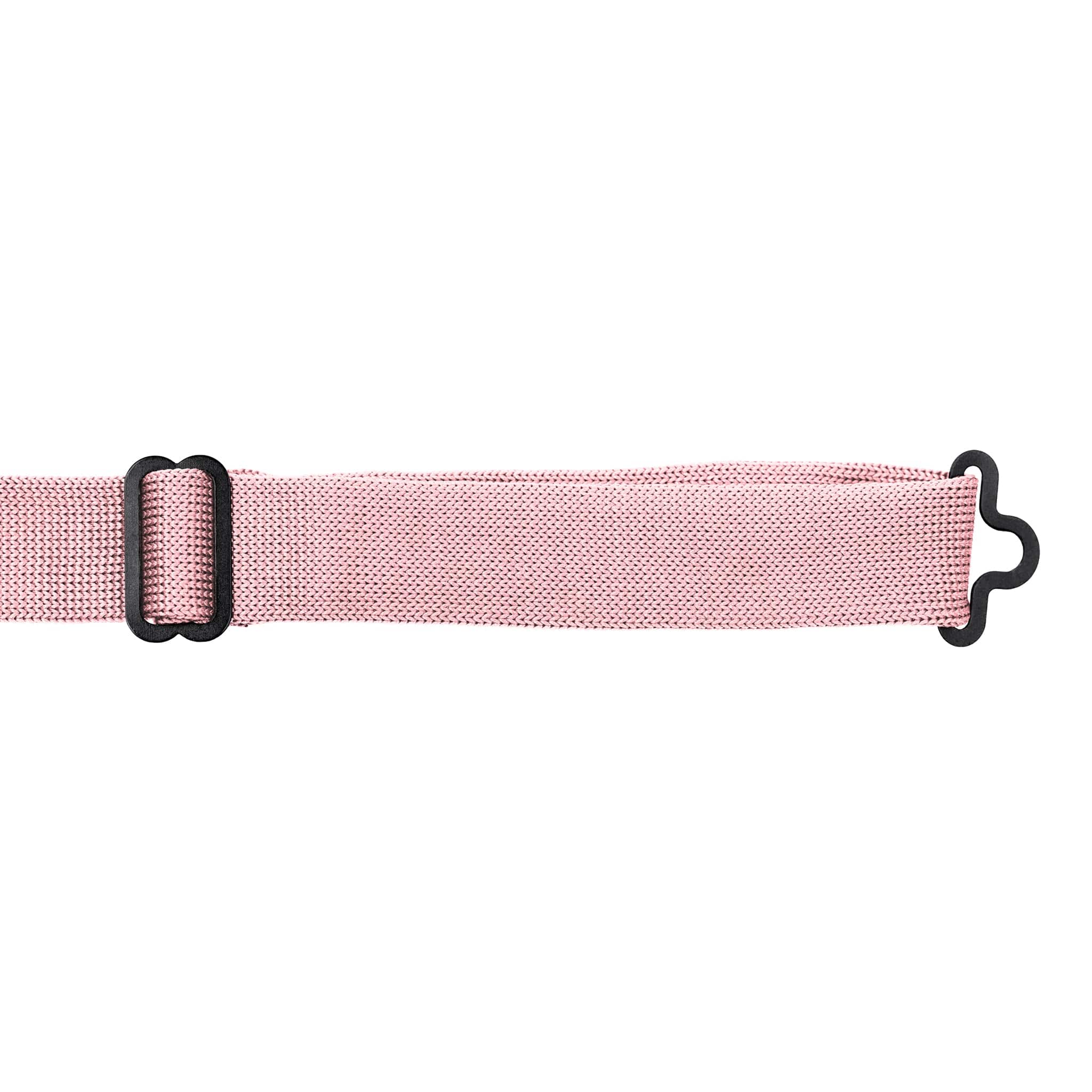 Dusty pink knitted bow tie - Image 3