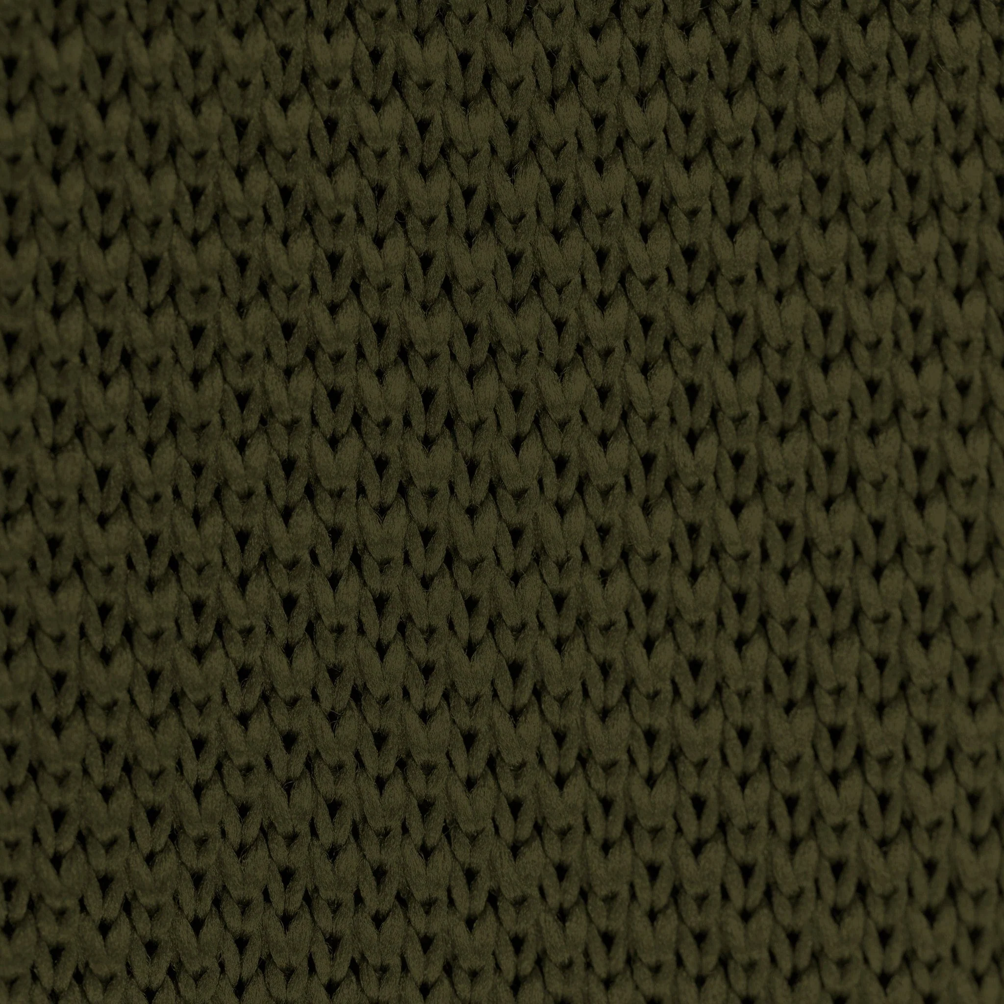 Moss green knitted bow tie - Image 6