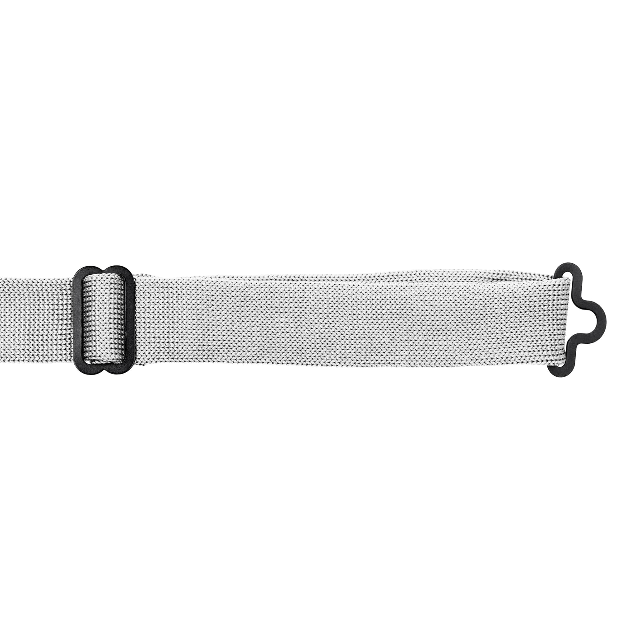 Silver knitted bow tie - Image 3